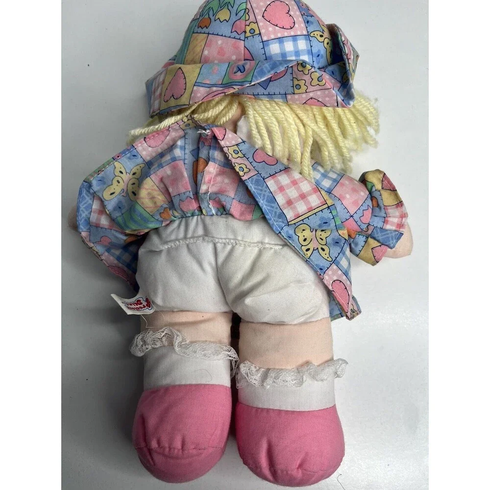 Precious Mine Baby Doll Well Made Toy 1995 Flowers Hat Dress 12